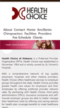 Mobile Screenshot of healthchoiceofalabama.com